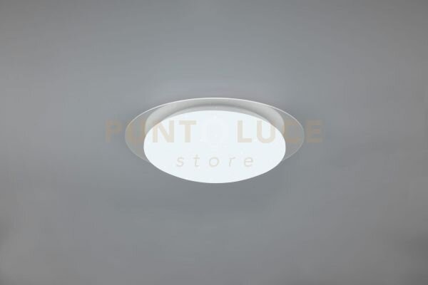Frodeno h2o plafoniera led 12w 1200lm, 4000k stellata rgb con telec
