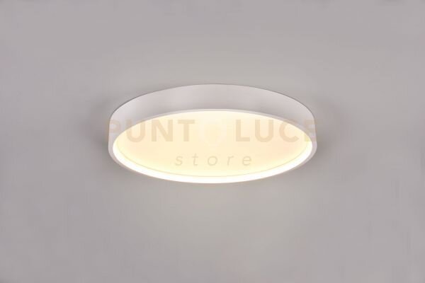 Doha plafoniera led 29w 3260lm, 2300+3000+4000k con bordo metallo b
