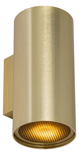 Applique da parete di design rotonda oro 2 luci - Sab Honey