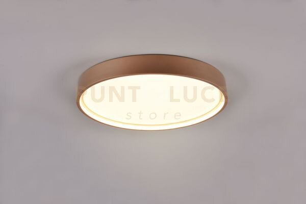 Doha plafoniera led 29w 3260lm, 2300+3000+4000k con bordo metallo c