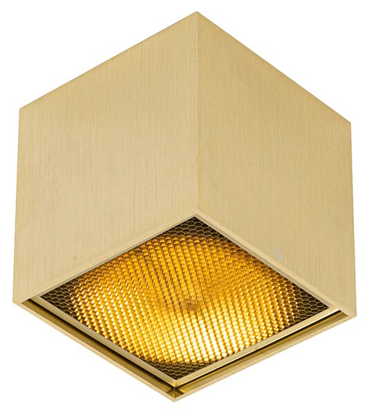 Faretto di design oro - Box Honey