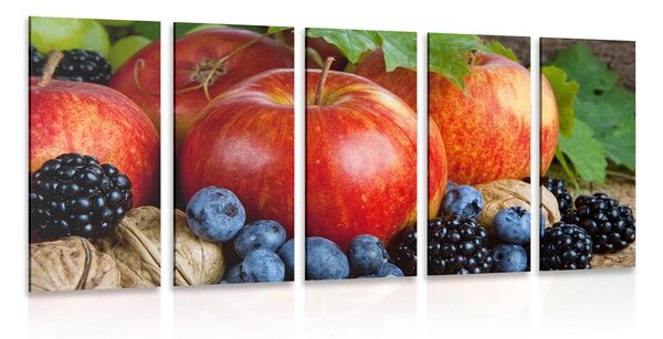 Quadri 5 pezzi – Raccolto autunnale