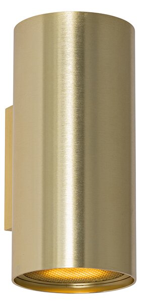 Applique da parete di design rotonda oro 2 luci - Sab Honey