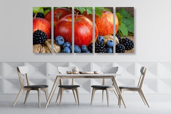 Quadri 5 pezzi – Raccolto autunnale