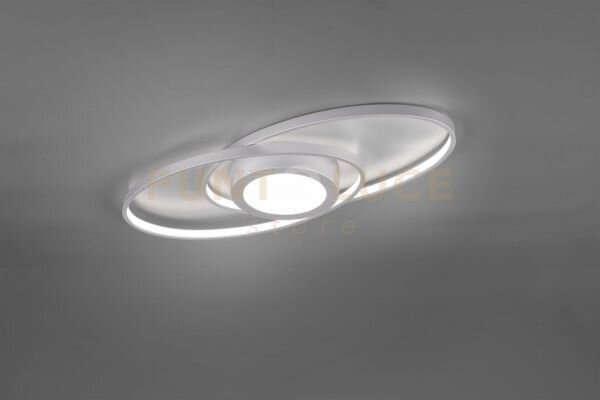 Galaxy plafoniera led 28w · 1x 3400lm, 3000k doppia ellisse allumin
