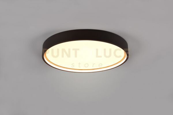 Doha plafoniera led 29w 3260lm, 2300+3000+4000k con bordo metallo