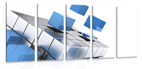 Quadri 5 pezzi – Cubo strategico