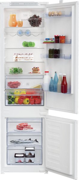 Beko BCSA306E4SFN Frigorifero da Incasso Combinato Capacit 298 Litri Classe E Raffreddamento Statico