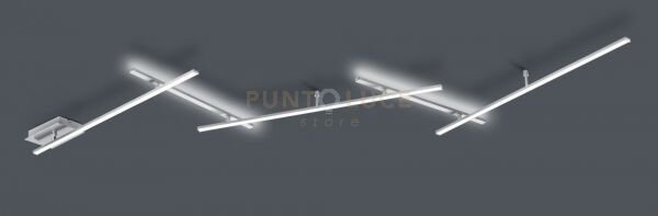 Indira plafoniera-applique led 25w 3000lm, 3000kanche retro-illumi