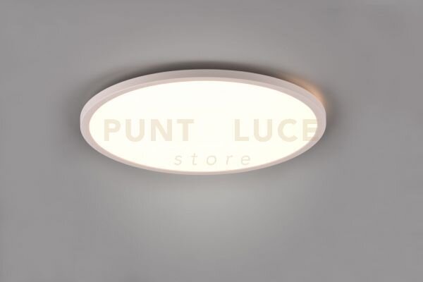 Aureo plafoniera led 30w 3600lm, 3000 - 6500k bordo bianco con tele