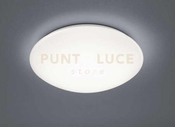Paolo h2o plafoniera led 15w 1500lm, 3000k diffusore satinato ip44