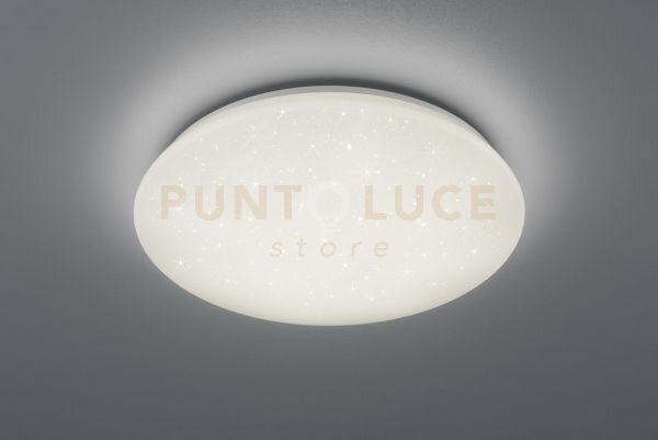 Hikari plafoniera led diffusore effetto cielo stellato dimmerabile 
