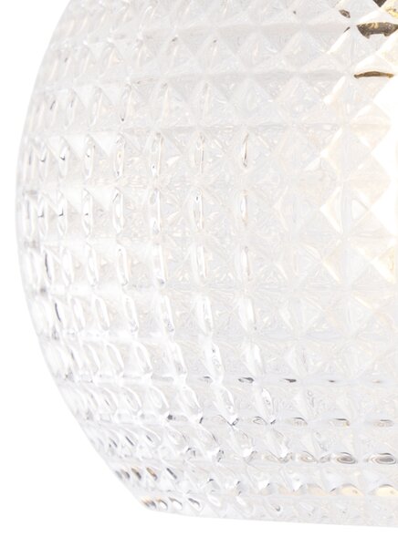 Lampada da soffitto Art Déco intelligente in ottone con Wi-Fi A60 - Sphere