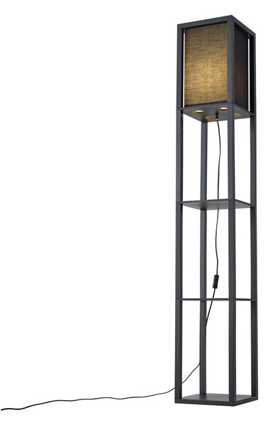 Lampada da terra intelligente nera con Wi-Fi A60 - Stojan