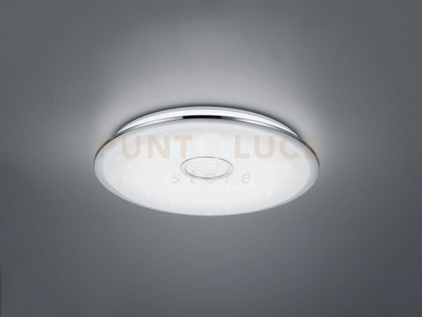 Okinawa plafoniera led rotonda effetto cielo stellato con telecoman