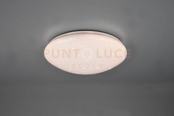 Lukida plafoniera led 18w 2000lm, 3000 - 6000k tonda diffusore meta