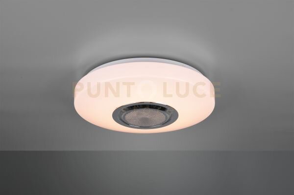 Maia plafoniera led led, 10w 1100lm, 3000kcon altoparlante bloutoot