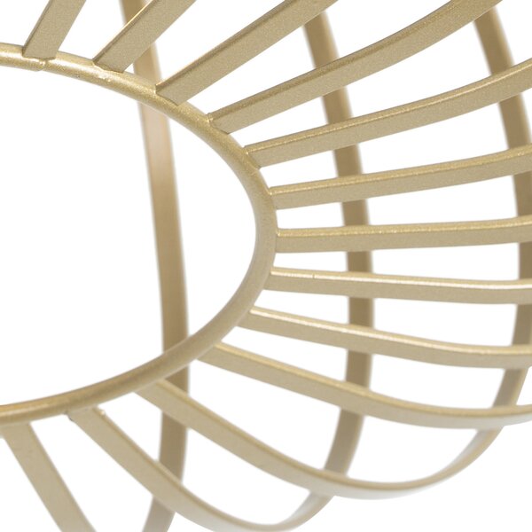 Lampada da soffitto intelligente oro 39 cm incl. Wifi G95 - Johanna