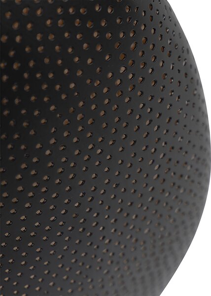 Lampada da soffitto intelligente nera e oro 40 cm incl. Wifi G95 - Radiance