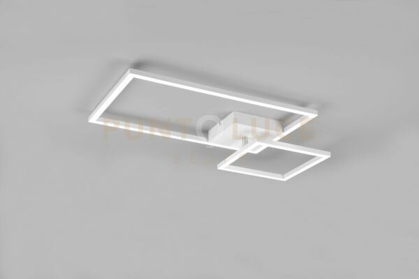 Padella plafoniera led 25w 3000lm, 4000k bianca con snodo dimmerabi