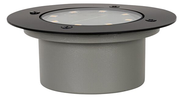 Set di 6 faretti da giardino neri con LED IP65 solari - Terry