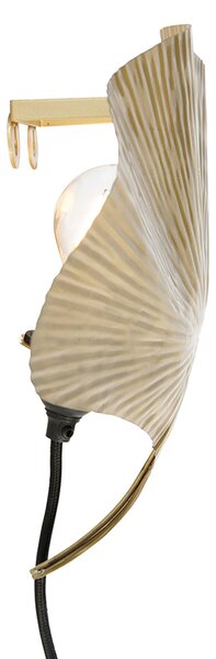 Applique da parete in ottone orientale - Louka