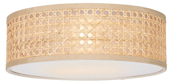 Lampada da soffitto orientale in rattan 30 cm - Tromma