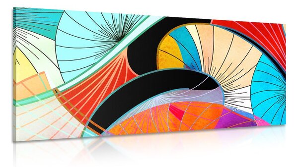 Stampa su tela – Astrazione in colori vivaci