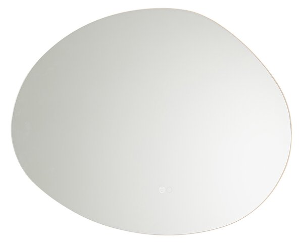 Specchio da bagno 80 cm con LED dimmerabile a 3 livelli con touch - Biba
