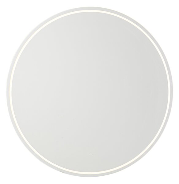 Specchio da bagno moderno 80 cm con LED e dimmer touch - Sebas