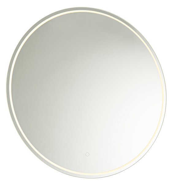 Specchio da bagno moderno 80 cm con LED e dimmer touch - Sebas