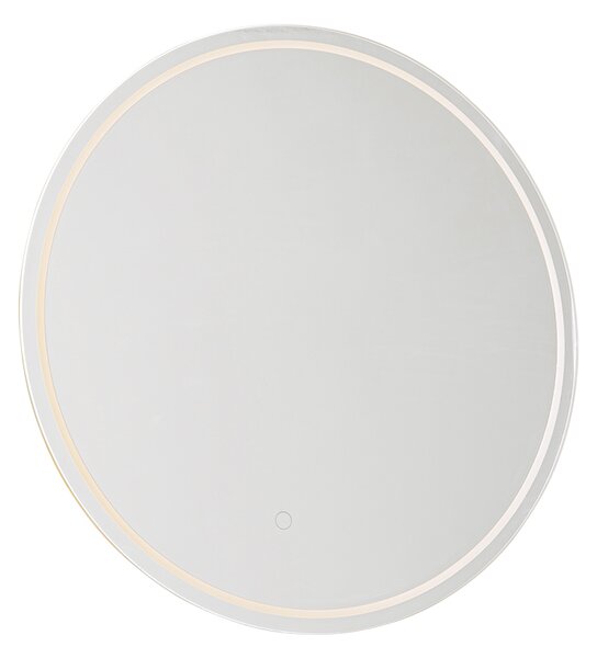 Specchio da bagno moderno 60 cm con LED e dimmer touch - Sebas