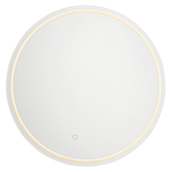 Specchio da bagno moderno 60 cm con LED e dimmer touch - Sebas