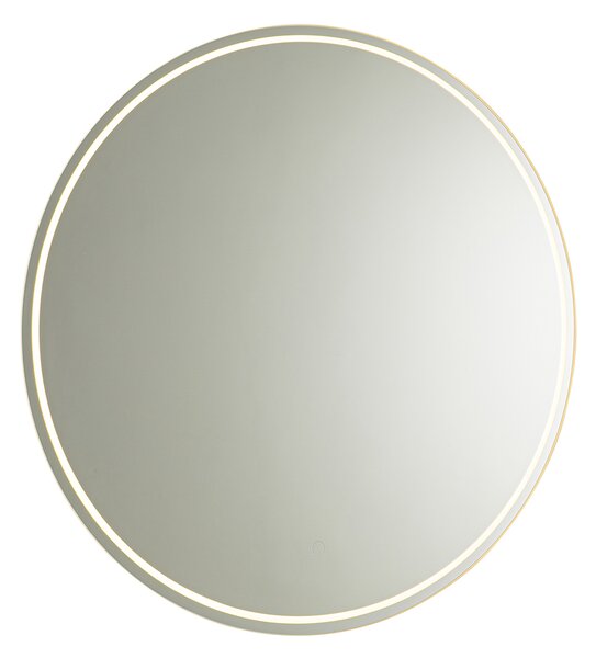 Specchio da bagno moderno 80 cm con LED e dimmer touch - Sebas