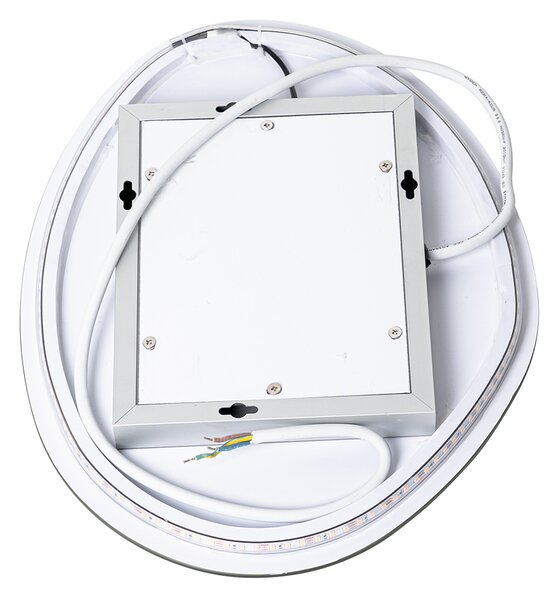 Specchio da bagno di design 40 cm con LED IP44 - Biba