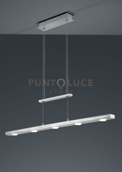 Lacal sospensione led 4w 2660lm, 3000 + 5000k 7 luci bidirezionale 