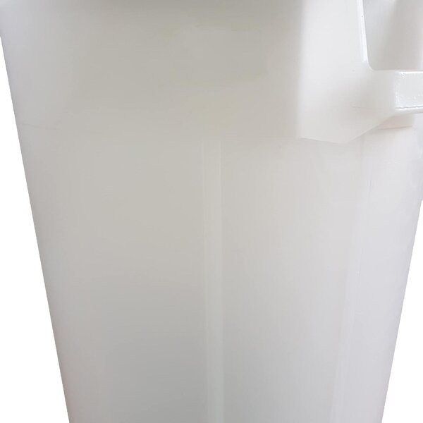 STEFANPLAST Bidone Spazzatura Pattumiera Rifiuti senza Coperchio 120 Litri colore Bianco - SF574