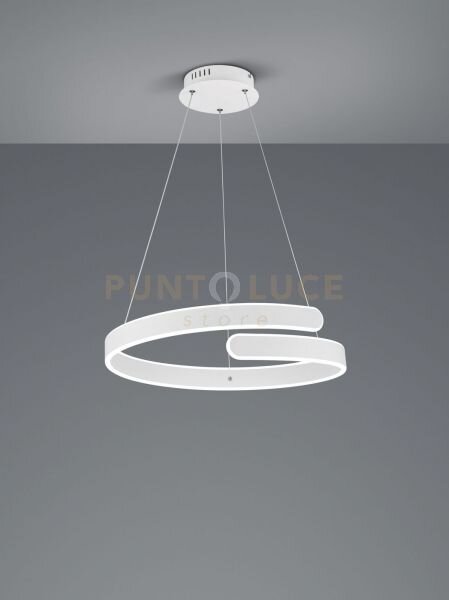 Parma sospensione led 37w 4500lm, 4000k bianca con dimmerazione ad 