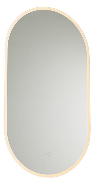 Specchio da bagno moderno con LED e dimmer touch - Bouwina