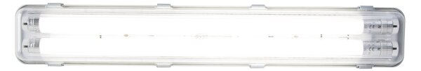 Plafoniera TL grigia incl. LED 15W 2250 lm 4000K IP65 - Base