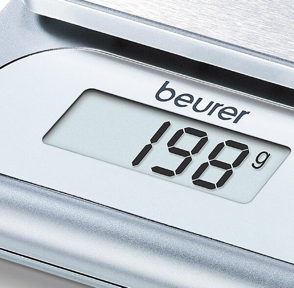 Beurer Bilancia Cucina Digitale Precisione 1 g Pesata Massima 5 Kg - KS19 Love - 704.17