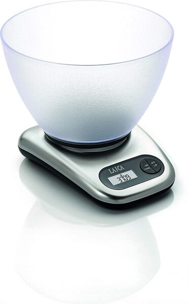 LAICA Bilancia da Cucina Digitale Elettronica Massimo Peso Rilevabile 5 Kg BX 9240