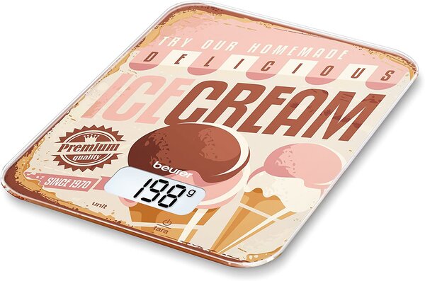 Beurer Bilancia da Cucina Digitale Elettronica fantasia Icecream - 70402 KS19 ICECREAM