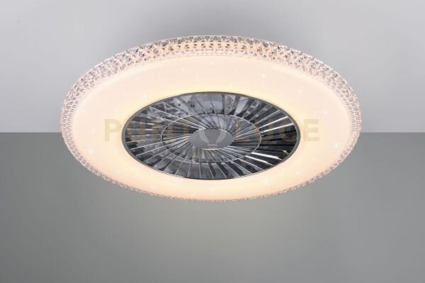 Harstad ventilatore e plafoniera led 38w 4400lm, 2700 - 6500k diffu