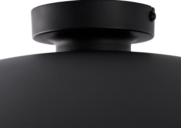 Plafoniera intelligente nera con oro 60 cm incl. Wifi A60 - Emilienne