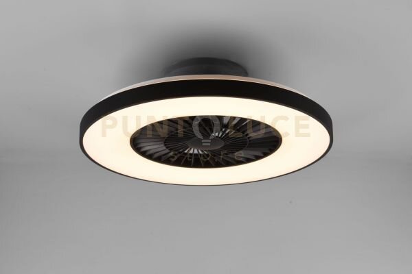Halmstadt ventilatore e plafoniera led 38w 4400lm, 2700 - 6500k dif