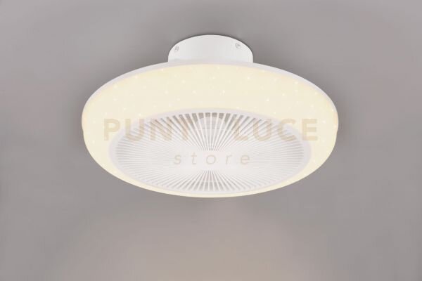 Mjolby ventilatore e plafoniera led 2.700 - 6.500 k 3.420 lm 30w co