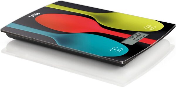 LAICA Bilancia da Cucina Digitale Elettronica Massimo Peso Rilevabile 5 Kg multicolore - KS1035