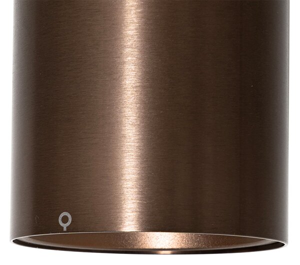 Faretto moderno bronzo scuro - Deep
