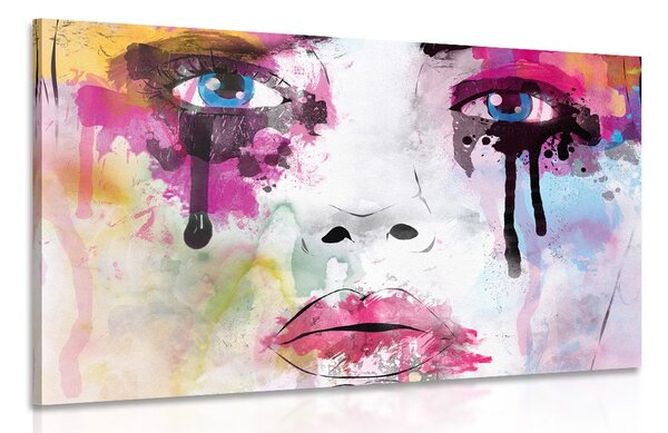 Quadro su tela – Donna alla moda